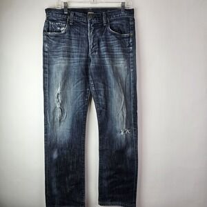 Citizens of Humanity COH Mens Sid Straight Leg Jeans Size 33 x 30 Dark Wash